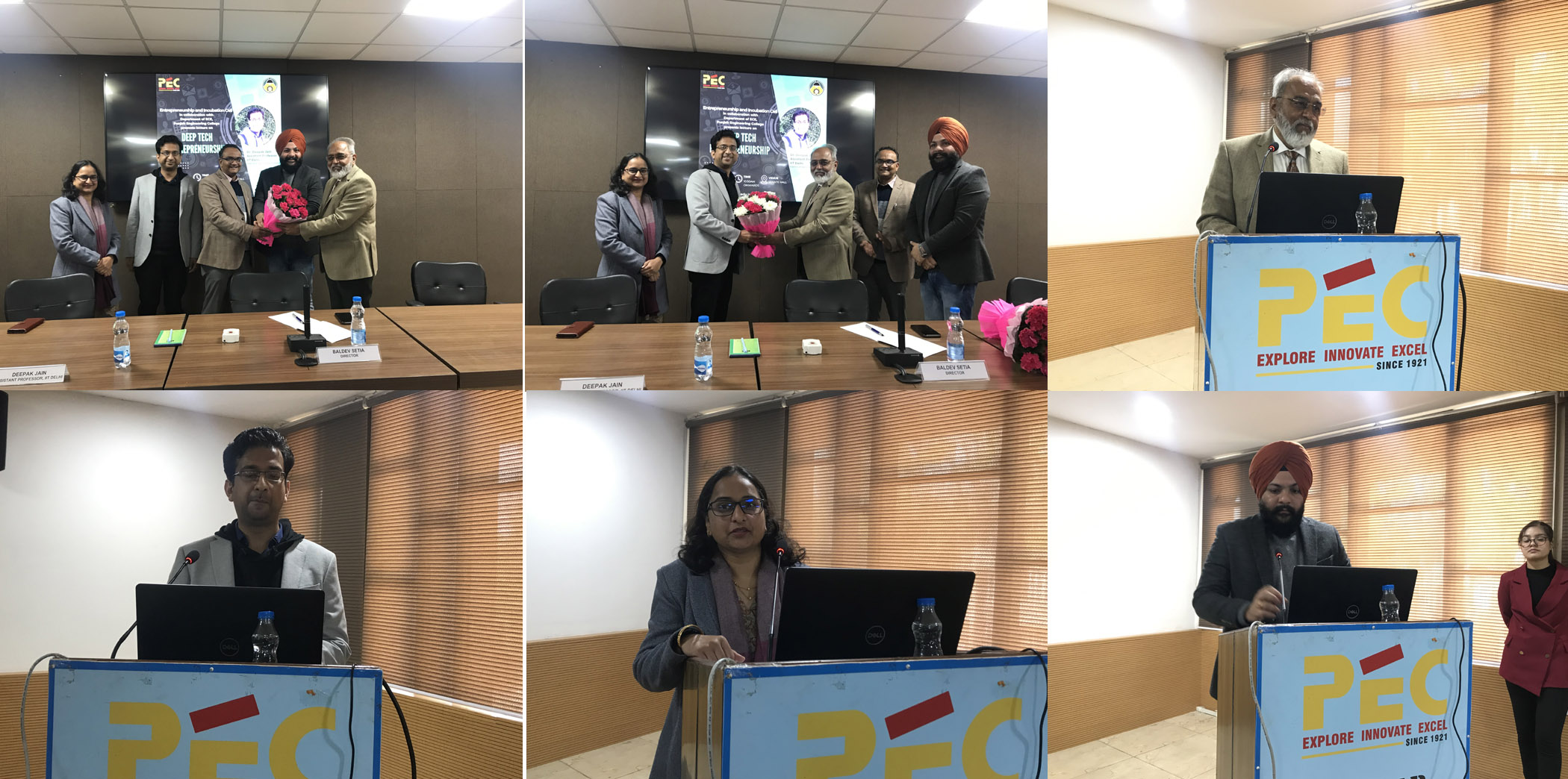 PEC Organized Session on 'Deep Tech Entrepreneurship' on 7th Feb 2024